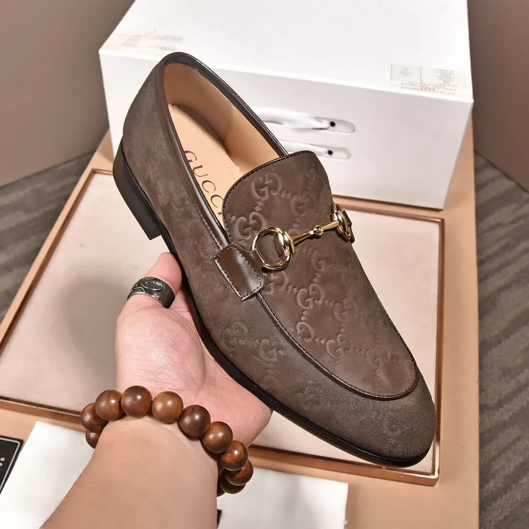 Men's shoes💰540📛📛Original (water-dyed cowhide) Gucci GUCCI official website formal shoes🌀 Italian🇮🇹imported cowhide➕top imported water-dyed cowhide lining💋Finely handmade original bottom, the real thing looks better when photographed in person Standard size 38-44